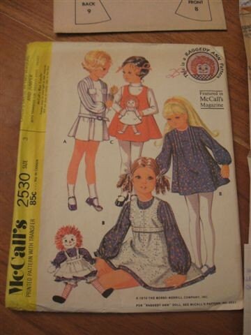 Vintage Sewing Patterns for Children and Babies