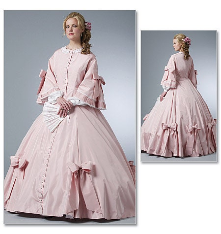 Victorian/Civil War Patterns - 1914-20 Edwardian Victorian Dress