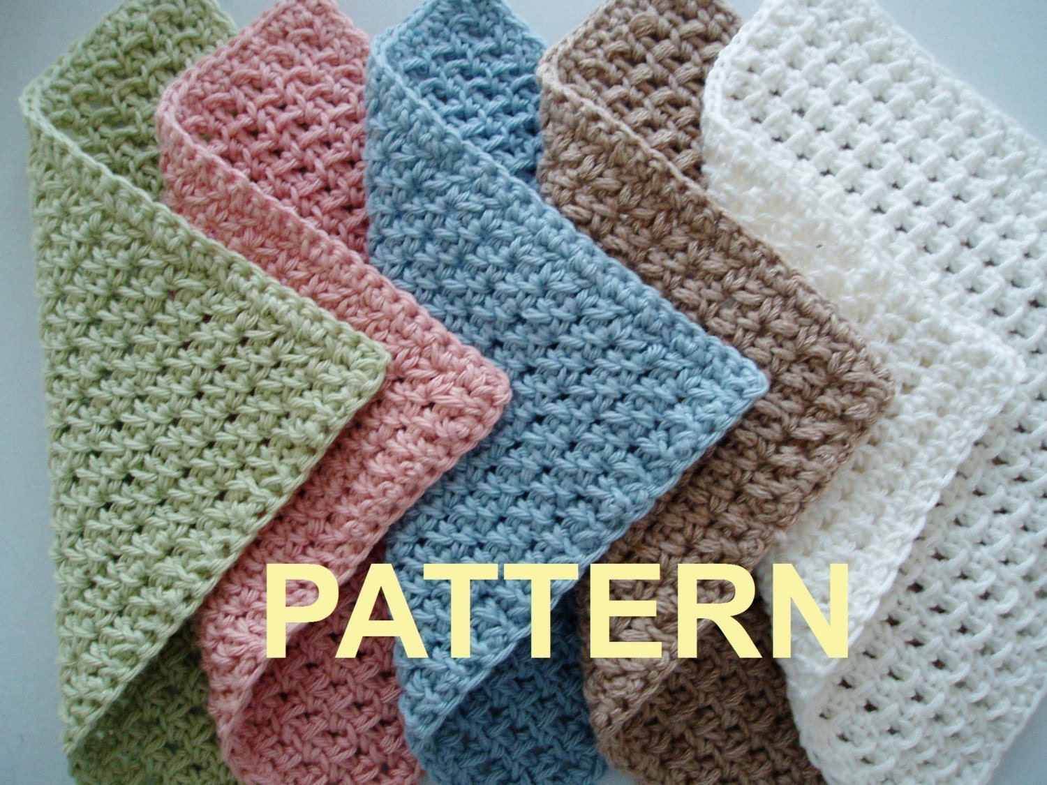 How to Crochet a WashCloth: Free Pattern | eHow.com