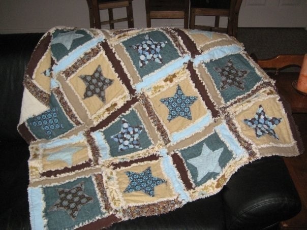 Fun &amp; Funky Rag Quilted Creations by FrayedFuzzies on Etsy