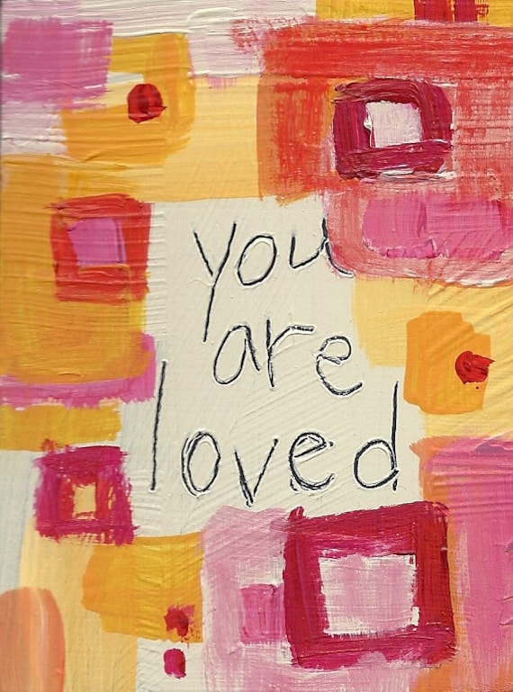 Art Cards --- set of THREE in RAINBOW colours - Ecofriendly