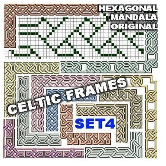 Free Celtic Shield Kno
t Cross Stitch Pattern - Free Celtic Knot