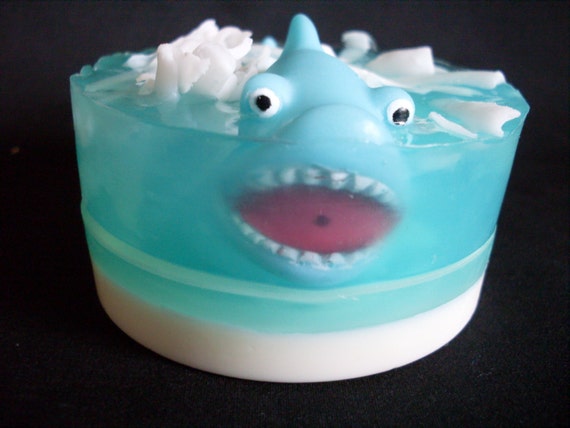 Shark Soap With Shark Squirt Toy Inside