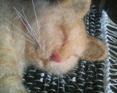 Custom Order a Needle Felted Wool Sculpture of Your Cat