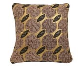 African Wax Print Pillow Cover (Kwesi Brown)