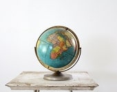 1960s Globe // Scholastic 12 inch World Globe