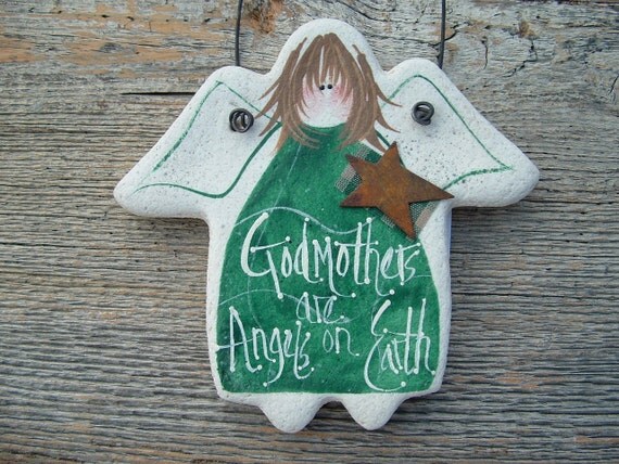 Godmother Angel Birthday Mother's Day Xmas by cookiedoughcreations