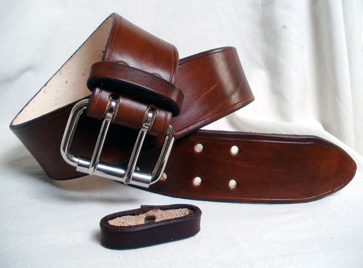 Wide leather belt for men or women | Mens leather belt brown, Leather ...