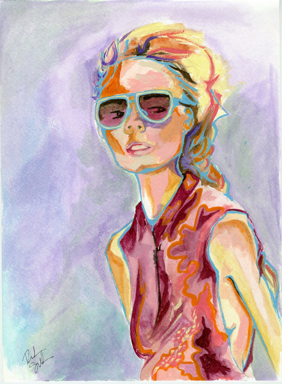 Fashion Watercolor Artwork