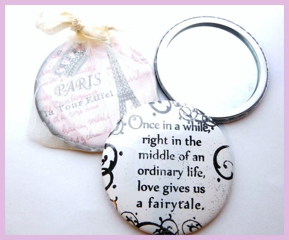 Half Price Once In A WhileFairytale Quote Pocket by missbohemia