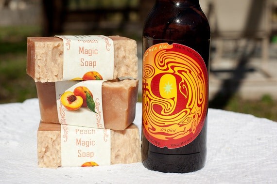 Peach Magic, Beer Soap