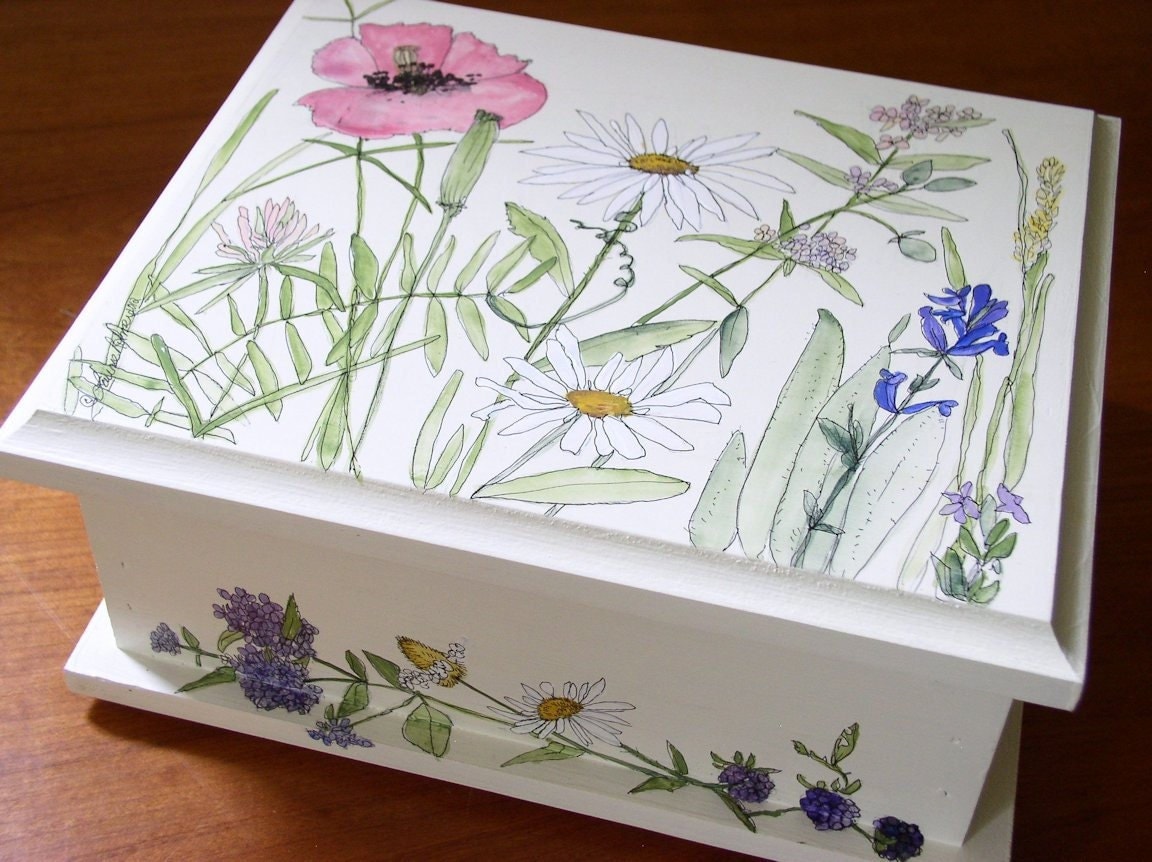 Painted Furniture Studio: Painted wooden storage boxes are ...