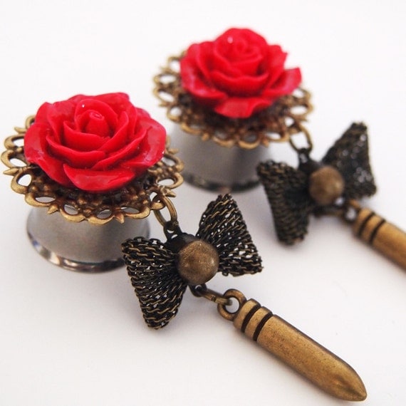 Bullet Bettie 5/8  inch 16mm Double Flare Steel by Glamsquared