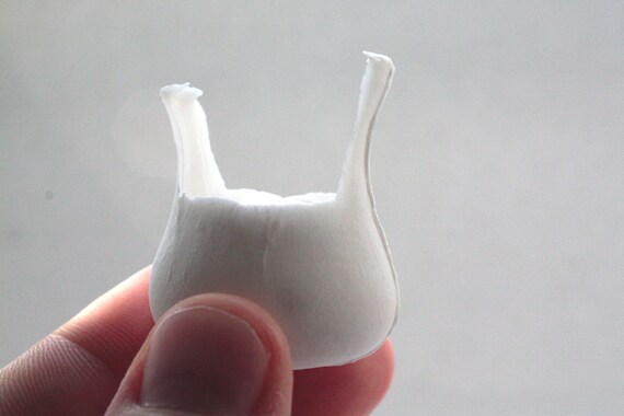 Micro fine bone china stoneware bowl by madebymanos on Etsy