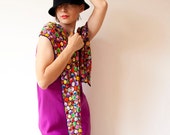 Crochet Scarf / Belt - Multicolor, Women's