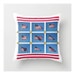 Pillow Cover, American Flag,  Modern Graphic Pop Art Photograph on Square 16"x16" Pillow Cover, Now You Can Hug Your Country