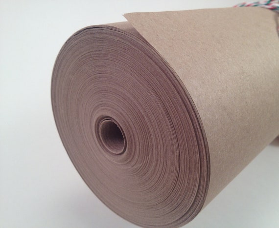 Kraft Paper Roll - 24"x180' - Perfect for wrapping Presents and Craft Projects