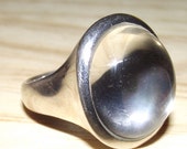 RL Morris Glass Sterling Silver Ring