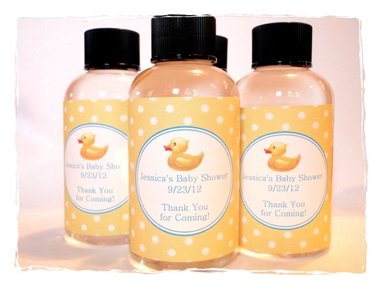 Bubble Bath Party Favors in Personalized Labels - Any Label Design