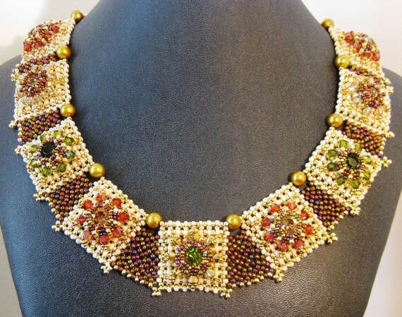 Tutorial for Chrysanthemum Necklace