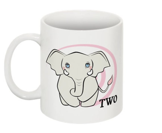 Counting Mug 02 Lilyan the Elephant