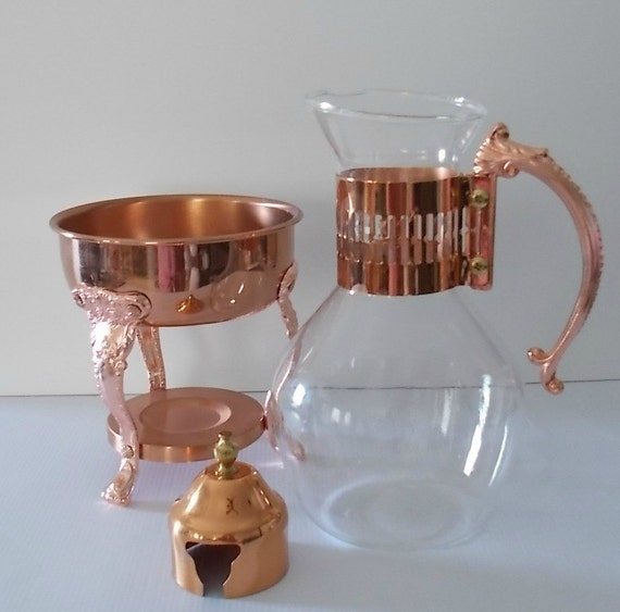 Copper Carafe Corningware
