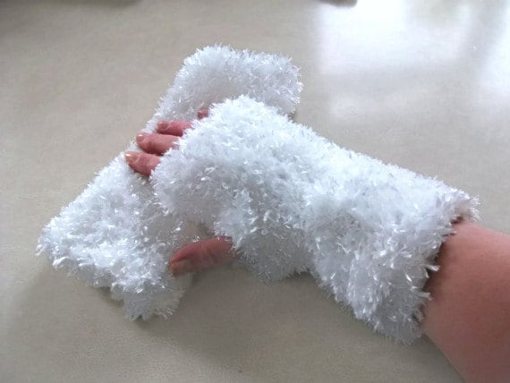 Luxurious Wristies/Fingerless Mitts/Gloves by UniquelyYourDesigns
