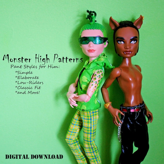 Monster High clothing patterns by DGRequiem on... - Doll Nerd