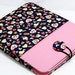 iPad Sleeve, iPad Case, iPad Cover, Tablet Sleeve, Tablet Case, Pink iPad Sleeve, Samsung Galaxy 10.1 Sleeve, Samsung Galaxy 10.1 Case