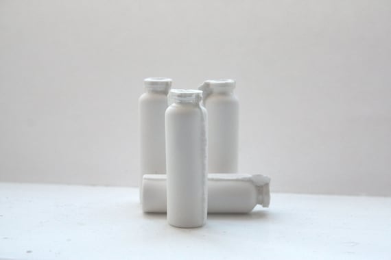 English fine bone china micro bottle with mother of by madebymanos