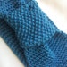 HandmadeLittleCreations Hand Knitted Wide Stylish Headband/ Earwarmer In Blue