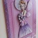 Happy Birthday Enchanted Fantasy Fairy Decoupage Card - OOAK