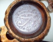 Lavender EO Organic Oils Eye of Horus soap infused with Lavender flowers