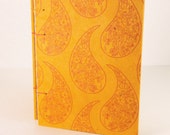 Coptic Bound Journal - Blank Diary - Golden Lady