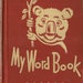 VINTAGE KIDS BOOK My Word Book