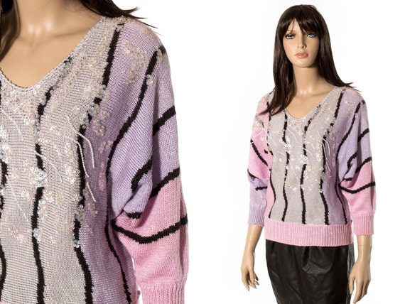 Sequin glam sweater