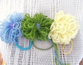 Bloomin' Blossom Hairties Set of 3