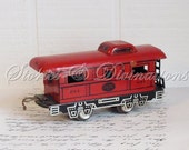 Retro Toy Train - New York Central Lines - Vintage Home Decor - Industrial Decor - Man Cave Decor - Model Train