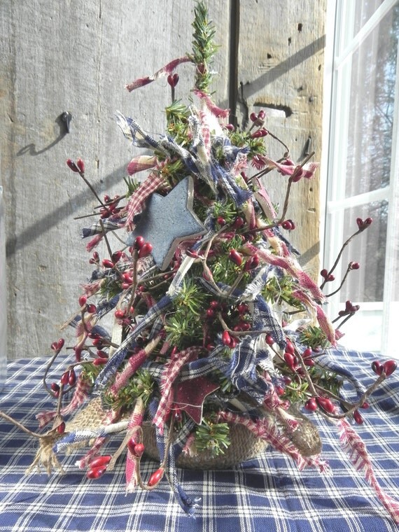 Patriotic Stars Kitchen Tree / 12 Tree / by cookiedoughcreations