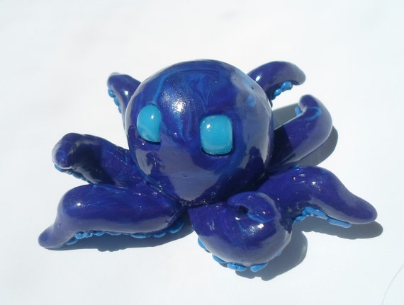 Octopus Incense Holder Purple x Blue