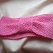 HandmadeLittleCreations Hand Knitted Wide Stylish Headband/ Earwarmer In Gorgeous Candy  Pink