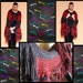 One of a kind UNISEX unique fringed crocheted Shawl/Scarf/Cape/Poncho/Wrap