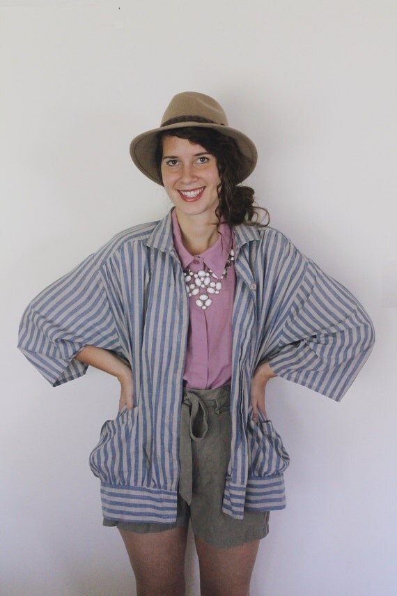 Vintage 1980's If I Were a Painter Blouse