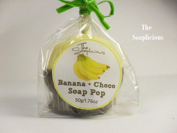 SoapPop-Banana and Choco Soap Pop