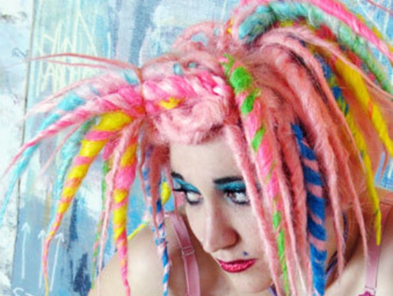 Dreadlock Wig tutorial, DIY dread locks Big Cosplay Festival Hair tute class, by Hair Nurse Lana Guerra Crude Things