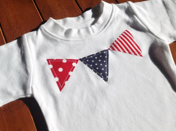 Patriotic Bunting Shirt - custom size