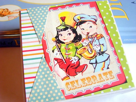 Gift Jewelry Trinket Box  Celebrate  Girl And Boy by mimiandlucy