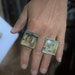 Adjustable metal ring, Chai ring, Shema ring, Hebrew Jewelry, Mom, Love ring, Judaica jewelry