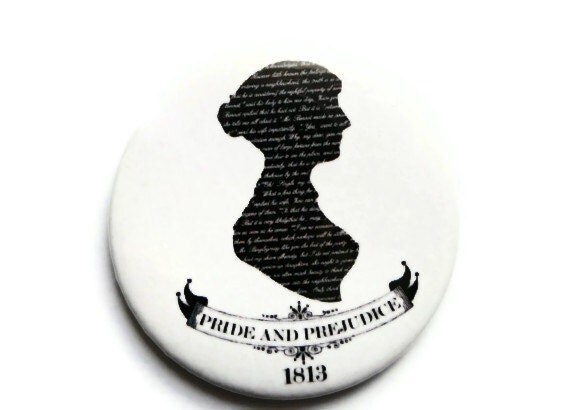 Pride and Prejudice  Pocket Mirror Jane by BohemiasLookingGlass