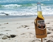 Bamboo Drink Holders for the beach